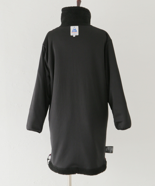 Cape HEIGHTS(ケープハイツ)の「【Cape HEIGHTS/ケープハイツ】NEW BETHEL FLEECE:コート(その他アウター・レディース・チャコールグレー/アイボリー/ブラック・FREE)」の6枚目の写真