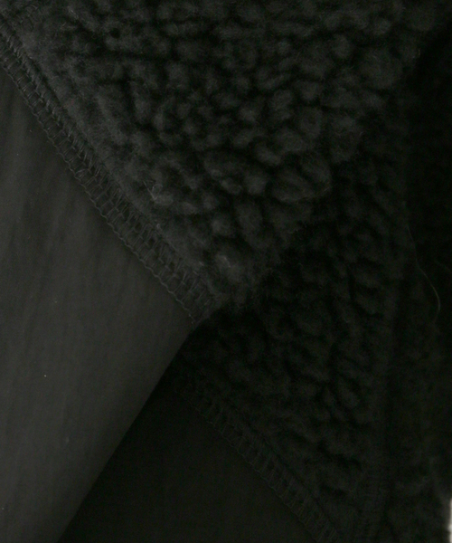 Cape HEIGHTS(ケープハイツ)の「【Cape HEIGHTS/ケープハイツ】NEW BETHEL FLEECE:コート(その他アウター・レディース・チャコールグレー/アイボリー/ブラック・FREE)」の10枚目の写真