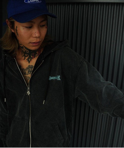 サプライヤー L Supplier zip hoodie ブルー サプライヤー L Supplier zip hoodie ブルー（supplier