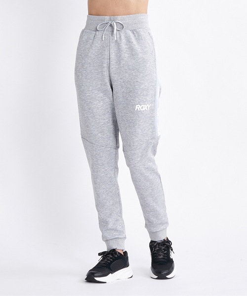 ROXY(ロキシー)の「ITS TIME PANTS/ロキシーワンポイントブランドロゴ速乾UVカットスウェットパンツ(スウェットパンツ・レディース・ブラック/ブルー/グレー・LARGE/MEDIUM/SMALL)」の2枚目の写真