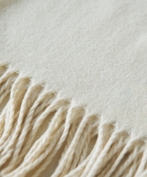 un dix cors（アンディコール）の「無地ストール（ストール/ショール・レディース・レッド/ブラック/ホワイト・FREE）」の5枚目の写真