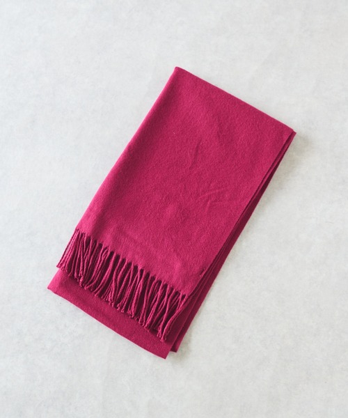 un dix cors（アンディコール）の「無地ストール（ストール/ショール・レディース・レッド/ブラック/ホワイト・FREE）」の8枚目の写真