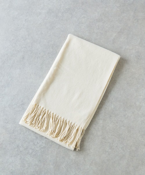 un dix cors（アンディコール）の「無地ストール（ストール/ショール・レディース・レッド/ブラック/ホワイト・FREE）」の4枚目の写真