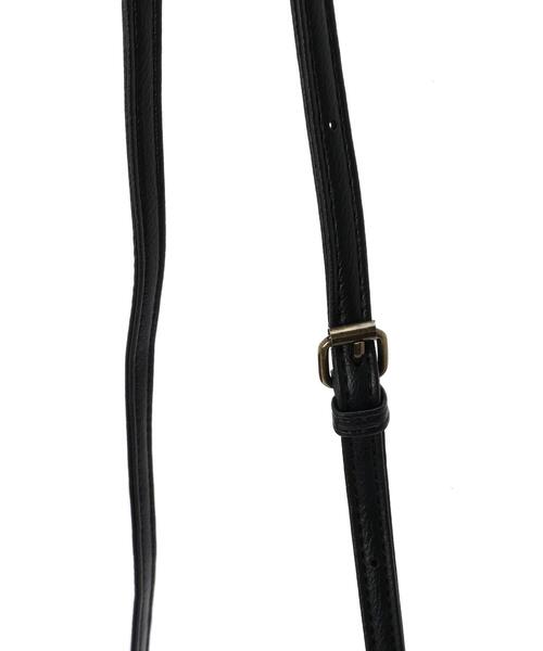 AMERICAN HOLIC（アメリカンホリック）の「縦長ミニショルダーBAG（ショルダーバッグ・レディース・ブラック・FREE）」の5枚目の写真