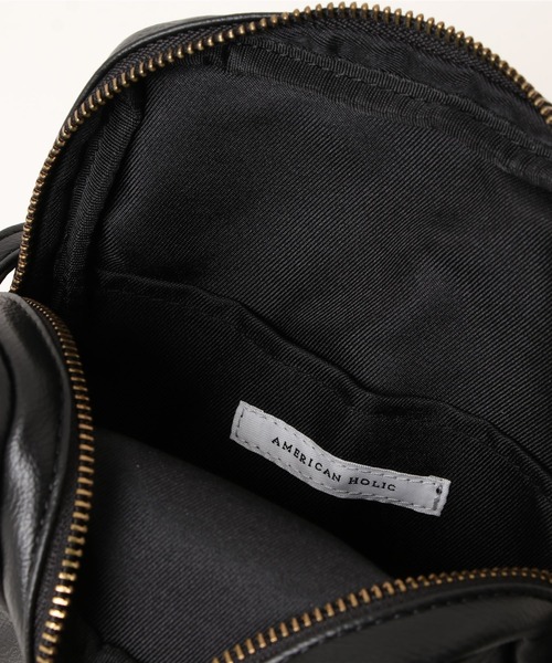 AMERICAN HOLIC（アメリカンホリック）の「縦長ミニショルダーBAG（ショルダーバッグ・レディース・ブラック・FREE）」の13枚目の写真