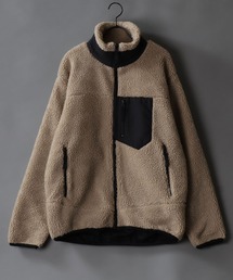SITRY | sheep boa Stand Jacket/シープボア スタンド ジャケット(ブルゾン)