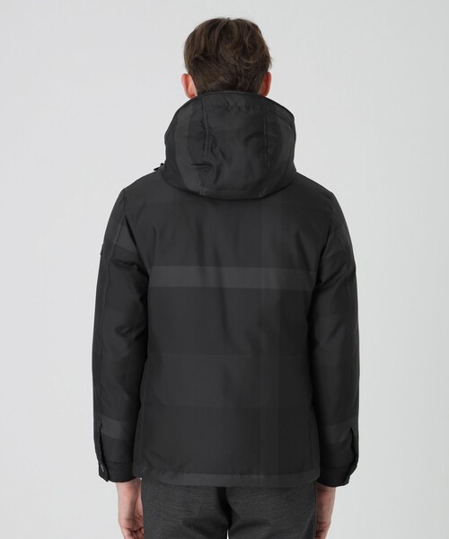 BLACK LABEL CRESTBRIDGE（ブラックレーベル・クレストブリッジ）の「ビッグスケールクレストブリッジチェックダウン（ブルゾン・メンズ・ブラック/ベージュ系その他7・XL/M/L）」の6枚目の写真