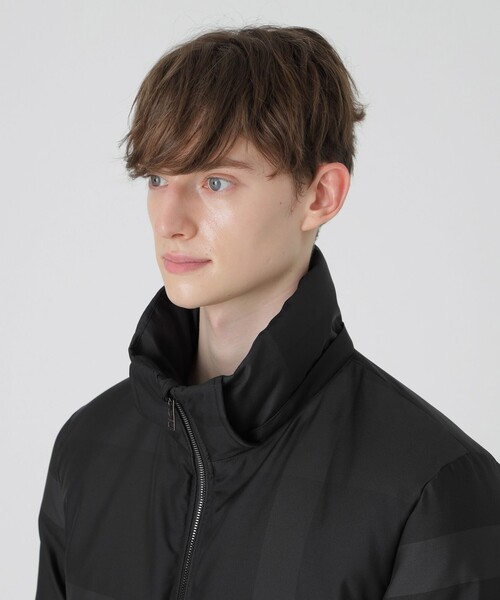 BLACK LABEL CRESTBRIDGE（ブラックレーベル・クレストブリッジ）の「ビッグスケールクレストブリッジチェックダウン（ブルゾン・メンズ・ブラック/ベージュ系その他7・XL/M/L）」の7枚目の写真