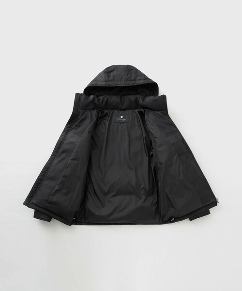 BLACK LABEL CRESTBRIDGE（ブラックレーベル・クレストブリッジ）の「ビッグスケールクレストブリッジチェックダウン（ブルゾン・メンズ・ブラック/ベージュ系その他7・XL/M/L）」の9枚目の写真