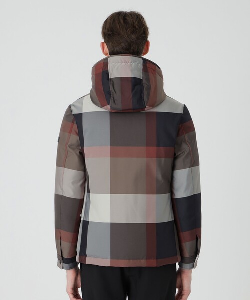 BLACK LABEL CRESTBRIDGE（ブラックレーベル・クレストブリッジ）の「ビッグスケールクレストブリッジチェックダウン（ブルゾン・メンズ・ブラック/ベージュ系その他7・XL/M/L）」の14枚目の写真