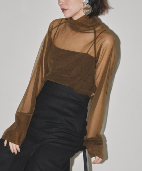 TODAYFUL（トゥデイフル）の「TODAYFUL Sheer Turtle Tops 12320617 