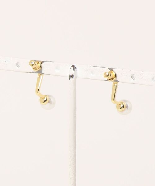 almo(アルモ)の「クラシックパールピアス/ペア(RO)(ピアス(両耳用)・レディース・A/B・FREE)」の4枚目の写真