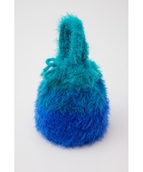 RODEO CROWNS WIDE BOWL（ロデオクラウンズワイドボウル）の「シャギーミニバッグ（ショルダーバッグ・レディース・ブルー/ピンク・FREE）」の13枚目の写真