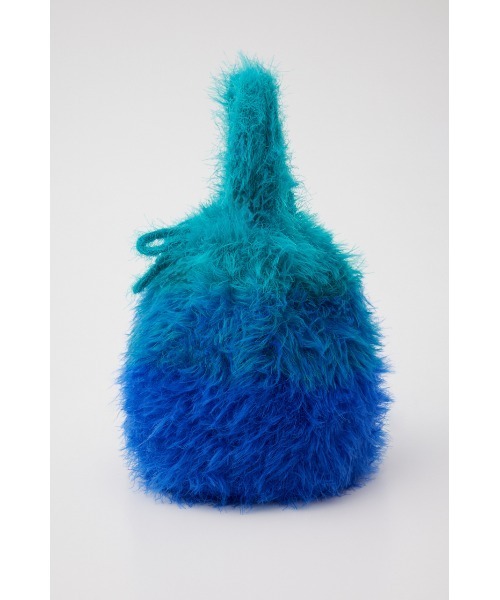 RODEO CROWNS WIDE BOWL（ロデオクラウンズワイドボウル）の「シャギーミニバッグ（ショルダーバッグ・レディース・ブルー/ピンク・FREE）」の14枚目の写真