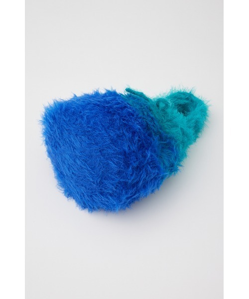 RODEO CROWNS WIDE BOWL（ロデオクラウンズワイドボウル）の「シャギーミニバッグ（ショルダーバッグ・レディース・ブルー/ピンク・FREE）」の17枚目の写真