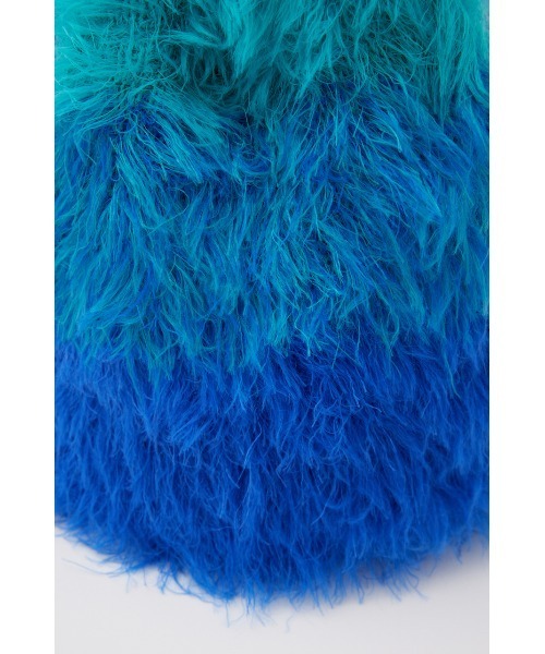 RODEO CROWNS WIDE BOWL（ロデオクラウンズワイドボウル）の「シャギーミニバッグ（ショルダーバッグ・レディース・ブルー/ピンク・FREE）」の19枚目の写真