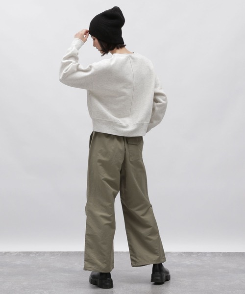 LAKOLE（ラコレ）の「パラシュートパンツ / 988016（その他パンツ・レディース・カーキ/ブラック・SMALL/MEDIUM）」の4枚目の写真