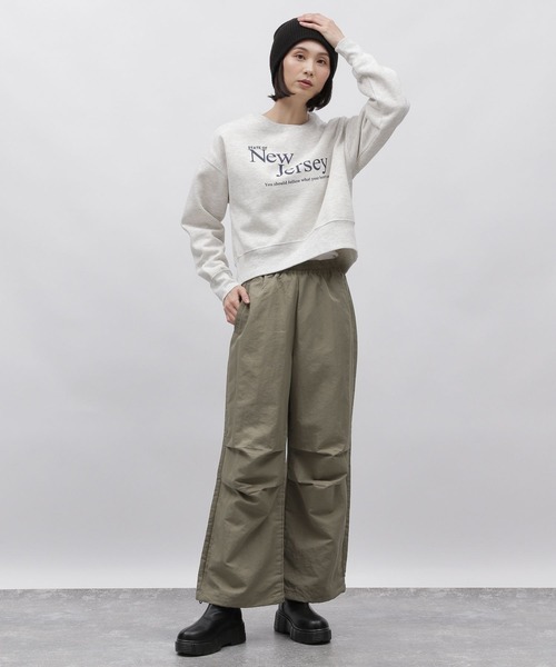 LAKOLE（ラコレ）の「パラシュートパンツ / 988016（その他パンツ・レディース・カーキ/ブラック・SMALL/MEDIUM）」の5枚目の写真