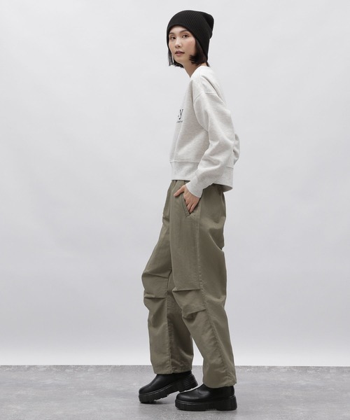 LAKOLE（ラコレ）の「パラシュートパンツ / 988016（その他パンツ・レディース・カーキ/ブラック・SMALL/MEDIUM）」の6枚目の写真