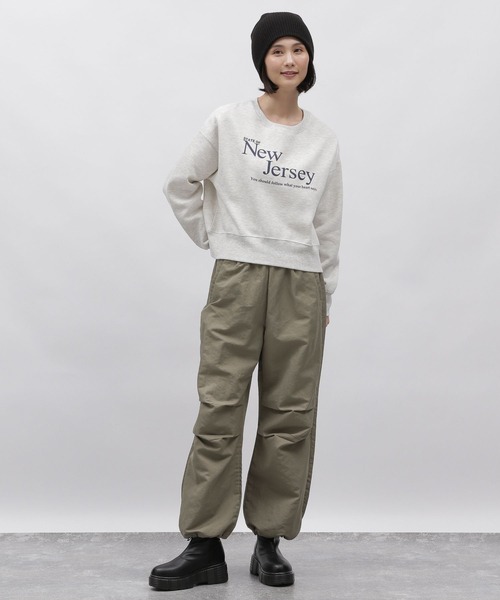 LAKOLE（ラコレ）の「パラシュートパンツ / 988016（その他パンツ・レディース・カーキ/ブラック・SMALL/MEDIUM）」の8枚目の写真