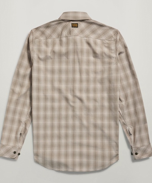 G-STAR(ジースター)の「MARINE SLIM SHIRT/ライトウェイトチェックシャツ(シャツ/ブラウス・メンズ・チェック・LARGE/MEDIUM/SMALL)」の2枚目の写真
