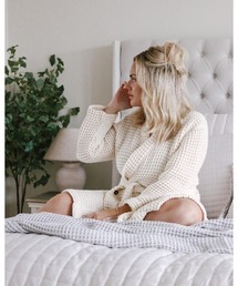 HAPPY PLACE（ハッピープレイス）の「HAPPY PLACE WEIGHTLESS WAFFLE BATHROBE/ワッフルバスローブ（ガウン/バスローブ・メンズ）」