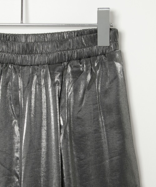 notch.(ノッチ)の「グリッターイージーパンツ(その他パンツ・レディース・ブラック/ベージュ・M)」の7枚目の写真