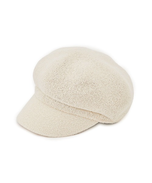 ROPE' PICNIC(ロペピクニック)の「【一部店舗限定】ブークレーサーモキャスケット(キャスケット・レディース・ブラック/キナリ・FREE)」の4枚目の写真