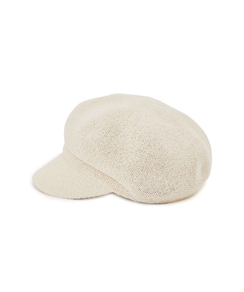 ROPE' PICNIC(ロペピクニック)の「【一部店舗限定】ブークレーサーモキャスケット(キャスケット・レディース・ブラック/キナリ・FREE)」の5枚目の写真