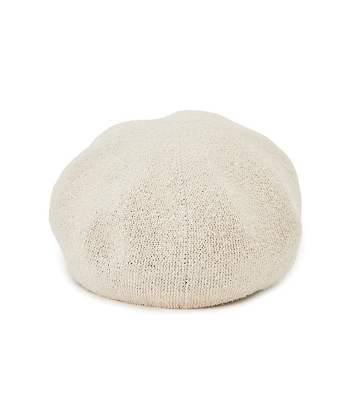 ROPE' PICNIC(ロペピクニック)の「【一部店舗限定】ブークレーサーモキャスケット(キャスケット・レディース・ブラック/キナリ・FREE)」の6枚目の写真