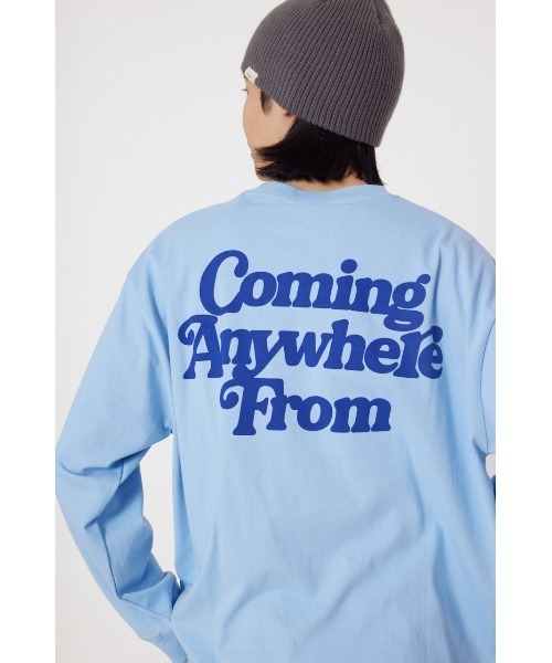 RODEO CROWNS WIDE BOWL(ロデオクラウンズワイドボウル)の「COMING L/S Tシャツ(Tシャツ/カットソー・メンズ・ブラック/オフホワイト/ブルー/レッド・MEDIUM/LARGE)」の3枚目の写真