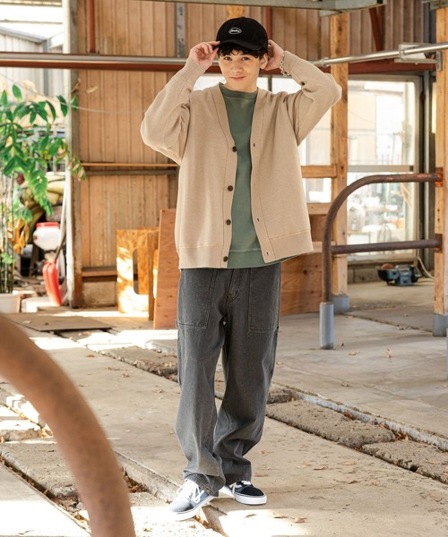 niko and...（ニコアンド）の「ペインターデニムパンツ［niko and ...JEANS 2024SS］（デニムパンツ・メンズ・ブラック/オフホワイト/ブルー・SMALL/MEDIUM/LARGE）」の14枚目の写真