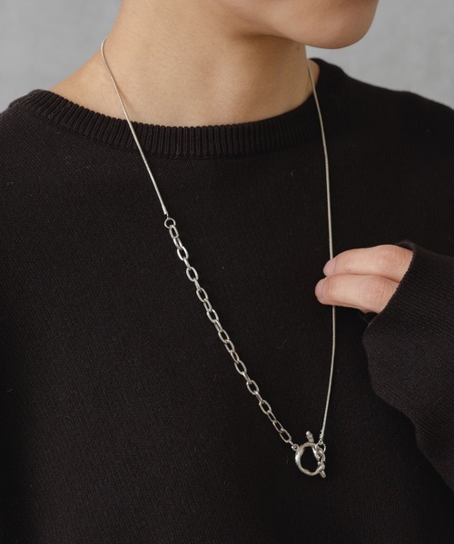 BIRTHDAY BAR(バースデイバー)の「3way Long Chain Necklace(ネックレス・レディース・シルバー・フリー)」の2枚目の写真
