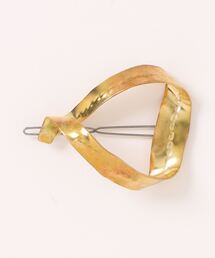 qualite（カリテ）の「【ADER.bijoux】リボンカーブヘアークリップ（バレッタ/ヘアクリップ）」