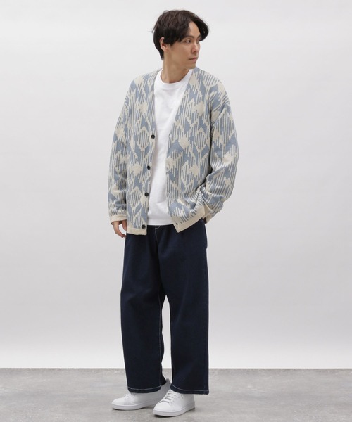 LAKOLE（ラコレ）の「デニムワイドストレートパンツ / 991906（デニムパンツ・メンズ・ブラック/ネイビー/ライトブルー・LARGE/SMALL/MEDIUM）」の9枚目の写真