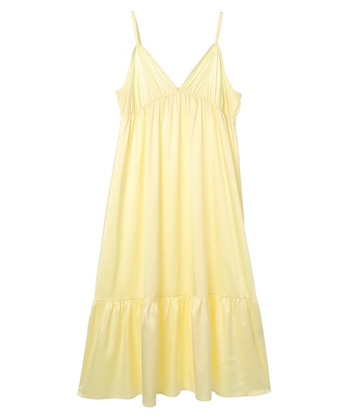 earth music&ecology(アースミュージックアンドエコロジー)の「SET2点ティアードぺチドレス+チュールワンピース(ワンピース・レディース・ブルー/イエロー/ホワイト・FREE)」の19枚目の写真