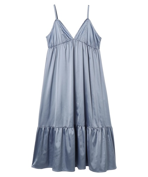 earth music&ecology(アースミュージックアンドエコロジー)の「SET2点ティアードぺチドレス+チュールワンピース(ワンピース・レディース・ブルー/イエロー/ホワイト・FREE)」の15枚目の写真