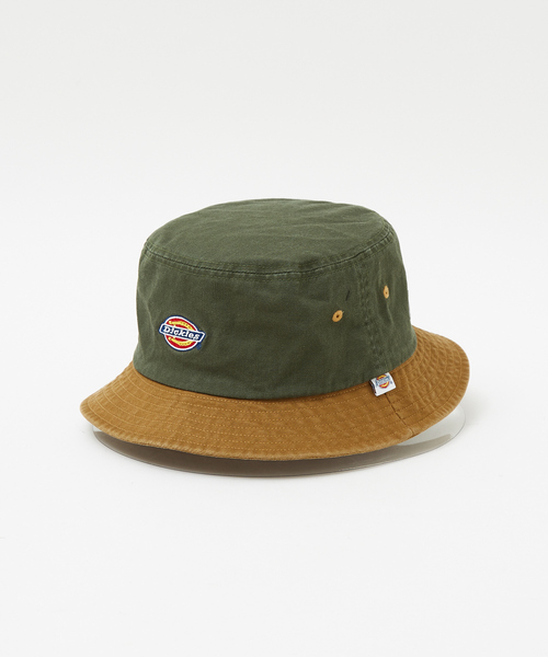 Dickies（ディッキーズ）の「【DICKIES/ディッキーズ】TWO TONE BUCKET/2トーンバケットハット（ハット・メンズ・ブラック/ベージュ/モスグリーン/ホワイト・フリー）」の8枚目の写真