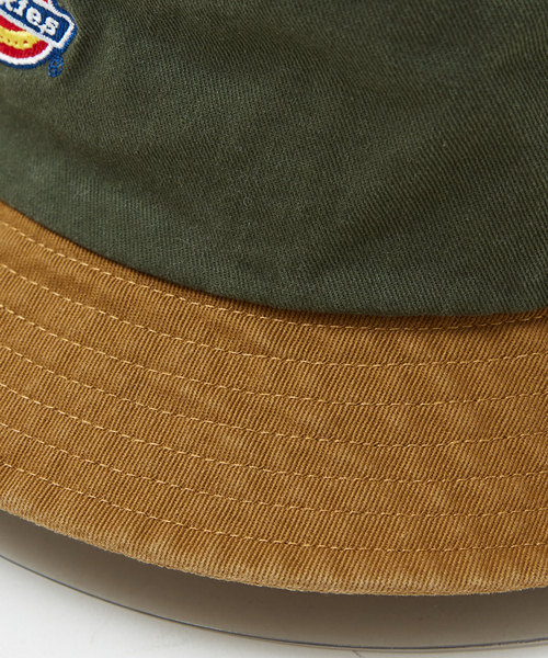 Dickies（ディッキーズ）の「【DICKIES/ディッキーズ】TWO TONE BUCKET/2トーンバケットハット（ハット・メンズ・ブラック/ベージュ/モスグリーン/ホワイト・フリー）」の10枚目の写真
