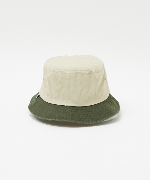 Dickies（ディッキーズ）の「【DICKIES/ディッキーズ】TWO TONE BUCKET/2トーンバケットハット（ハット・メンズ・ブラック/ベージュ/モスグリーン/ホワイト・フリー）」の14枚目の写真
