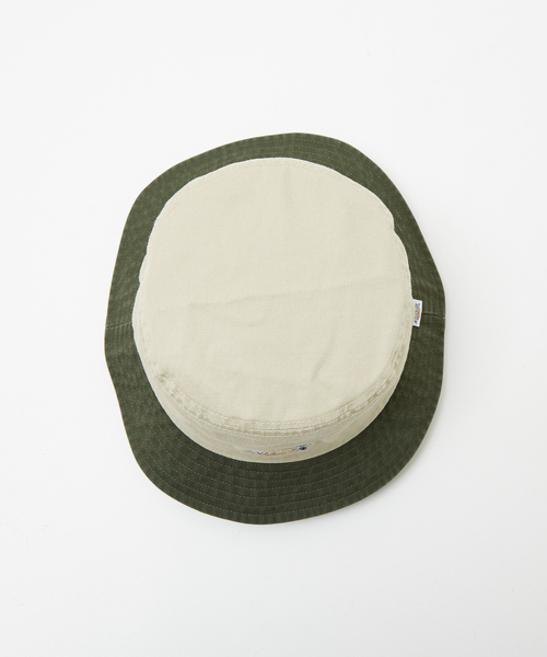 Dickies（ディッキーズ）の「【DICKIES/ディッキーズ】TWO TONE BUCKET/2トーンバケットハット（ハット・メンズ・ブラック/ベージュ/モスグリーン/ホワイト・フリー）」の15枚目の写真