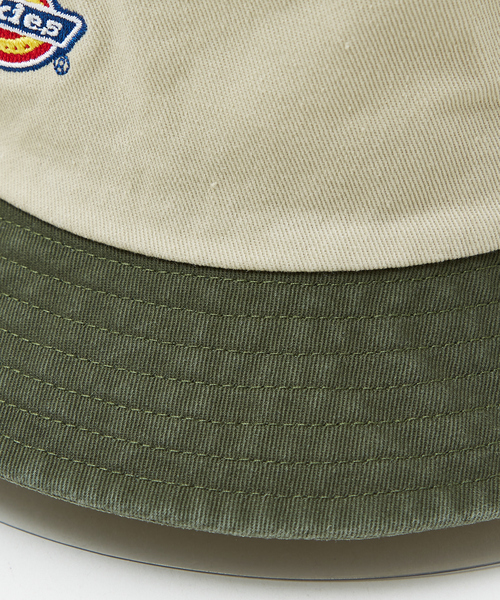 Dickies（ディッキーズ）の「【DICKIES/ディッキーズ】TWO TONE BUCKET/2トーンバケットハット（ハット・メンズ・ブラック/ベージュ/モスグリーン/ホワイト・フリー）」の19枚目の写真