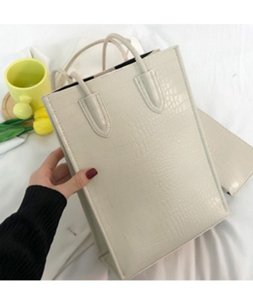 【ALDO】エレガント・クロコ柄☆Tammera☆大収納・トートバッグ 316_thumbnail.jpg