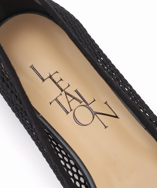 LE TALON（ルタロン）の「《追加》ポインテッドネットフラット（その他シューズ・レディース・ブラック×ブラック/アイボリー/ネイビー/ゴールド・21.5/22cm/22.5cm/23cm/23.5cm/24cm/24.5cm/25cm/25.5cm/21）」の13枚目の写真
