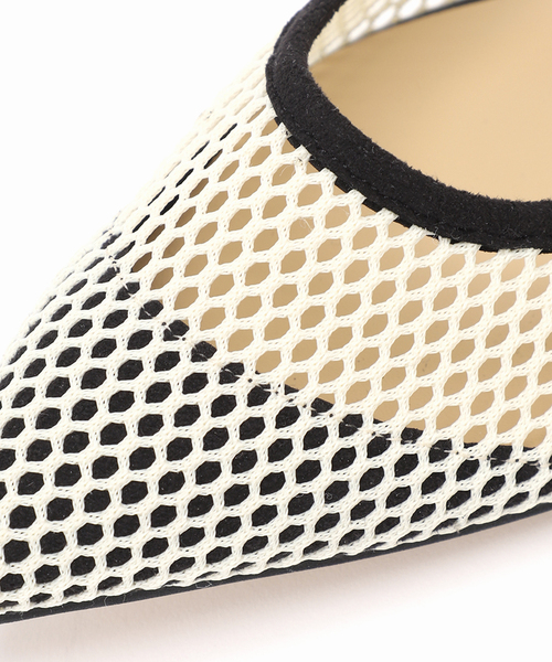 LE TALON（ルタロン）の「《追加》ポインテッドネットフラット（その他シューズ・レディース・ブラック×ブラック/アイボリー/ネイビー/ゴールド・21.5/22cm/22.5cm/23cm/23.5cm/24cm/24.5cm/25cm/25.5cm/21）」の15枚目の写真