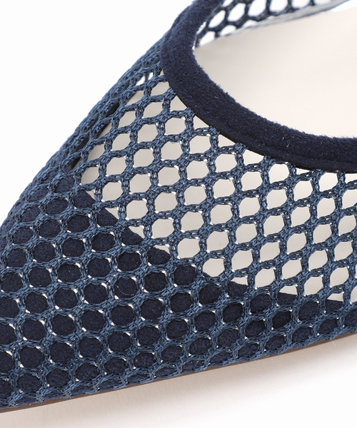 LE TALON（ルタロン）の「《追加》ポインテッドネットフラット（その他シューズ・レディース・ブラック×ブラック/アイボリー/ネイビー/ゴールド・21.5/22cm/22.5cm/23cm/23.5cm/24cm/24.5cm/25cm/25.5cm/21）」の16枚目の写真