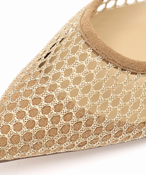 LE TALON（ルタロン）の「《追加》ポインテッドネットフラット（その他シューズ・レディース・ブラック×ブラック/アイボリー/ネイビー/ゴールド・21.5/22cm/22.5cm/23cm/23.5cm/24cm/24.5cm/25cm/25.5cm/21）」の17枚目の写真