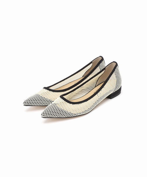LE TALON（ルタロン）の「《追加》ポインテッドネットフラット（その他シューズ・レディース・ブラック×ブラック/アイボリー/ネイビー/ゴールド・21.5/22cm/22.5cm/23cm/23.5cm/24cm/24.5cm/25cm/25.5cm/21）」の19枚目の写真