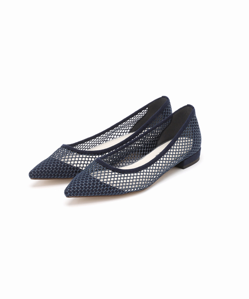 LE TALON（ルタロン）の「《追加》ポインテッドネットフラット（その他シューズ・レディース・ブラック×ブラック/アイボリー/ネイビー/ゴールド・21.5/22cm/22.5cm/23cm/23.5cm/24cm/24.5cm/25cm/25.5cm/21）」の20枚目の写真