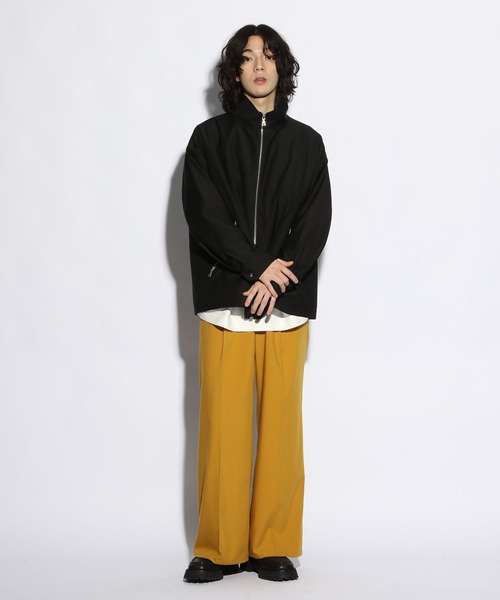 HARE（ハレ）の「TRシークレットアームスタンドブルゾン(HARE)（ブルゾン・メンズ・ブラック/グレー/グリーン・SMALL/MEDIUM）」の4枚目の写真